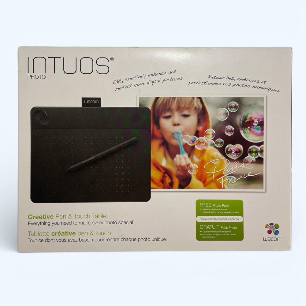 Wacom Intuos Photo Creative Pen Touch Tablet Small CTH490PK